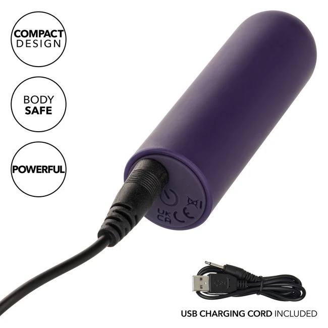 Turbo Buzz Round Mini Bullet Purple - Power & Performance