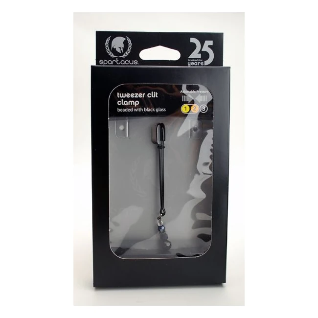 Tweezer Clit Clamp W/beads - Shape & Comfort