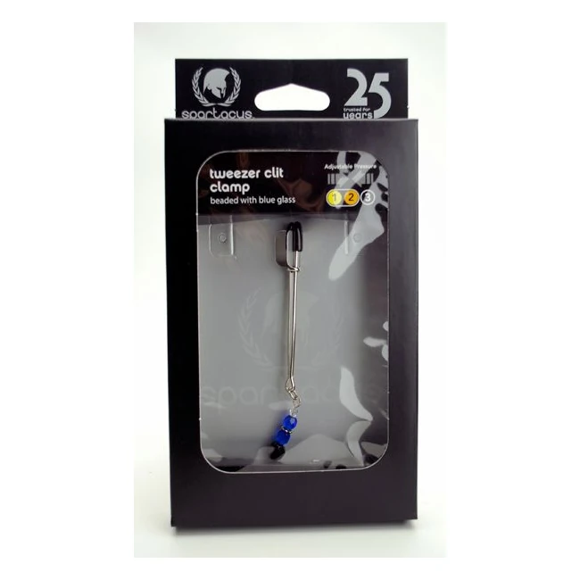 Tweezer Clit Clamp - Tension Set by a Spacer Ring