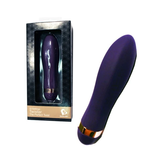 Twister Purple Discreet Vibrator - How It Feels