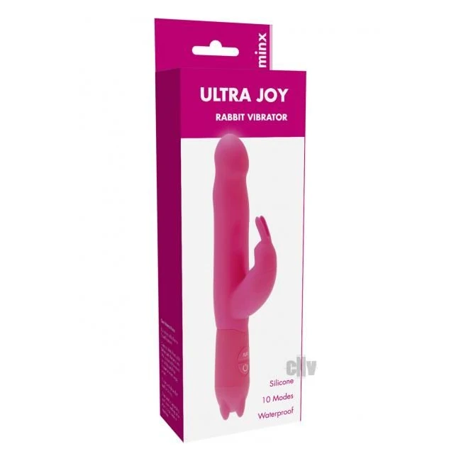 Ultra Joy Rabbit Vibrator Pink Minx - How It Feels