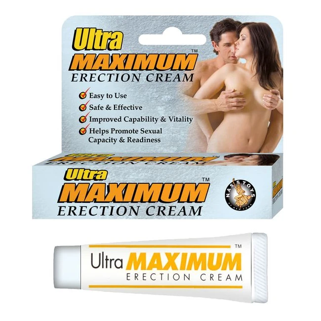 Ultra Maximum Erection Cream .5oz - Ultra Maximum Erection Cream - 0.5oz by Nasstoys