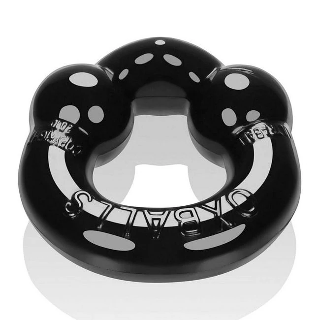 Ultraballs 2 Pk Cockring Black /police Blue - Overview