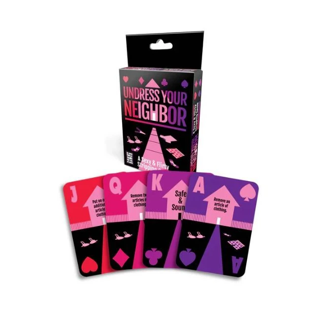 Undress Your Neighbor Card Gam - A Tense Round Built on One Card