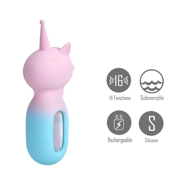 Unicorn Vibrator - Sixteen Vibration Settings