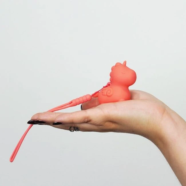 Unihorn Mini Peachy Pony - Super Soft Silicone That Gives Under Pressure