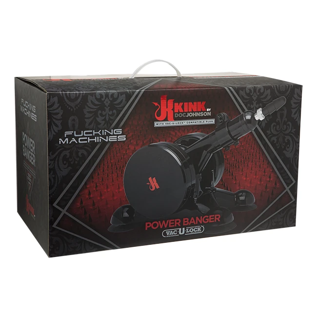 Vac-U-Lock Fuck Machine Black - Speed, Stroke and Control