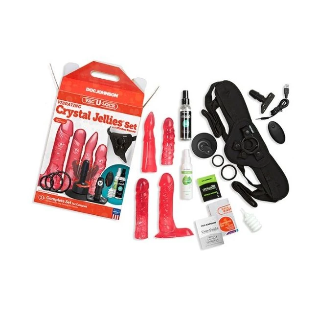 Vac U Lock Vibrating Crystal Jellie - Material Feel and Maintenance