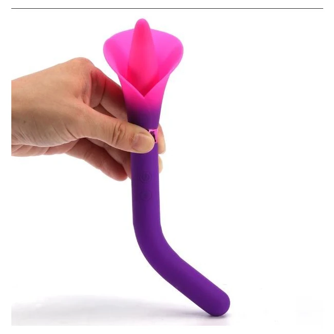 Vala Dual Jaguar Power Flower Vibe - Magnetic Charging and Submersible Use