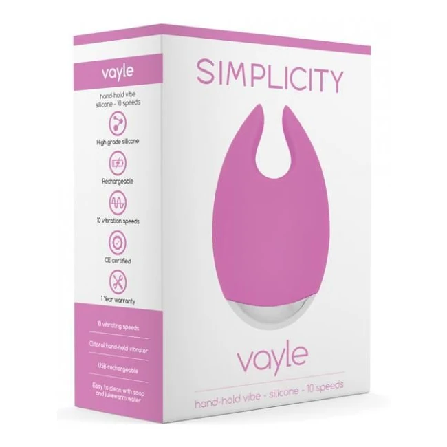 Vayle Hand-hold Vibe - Pink - Vibration Modes