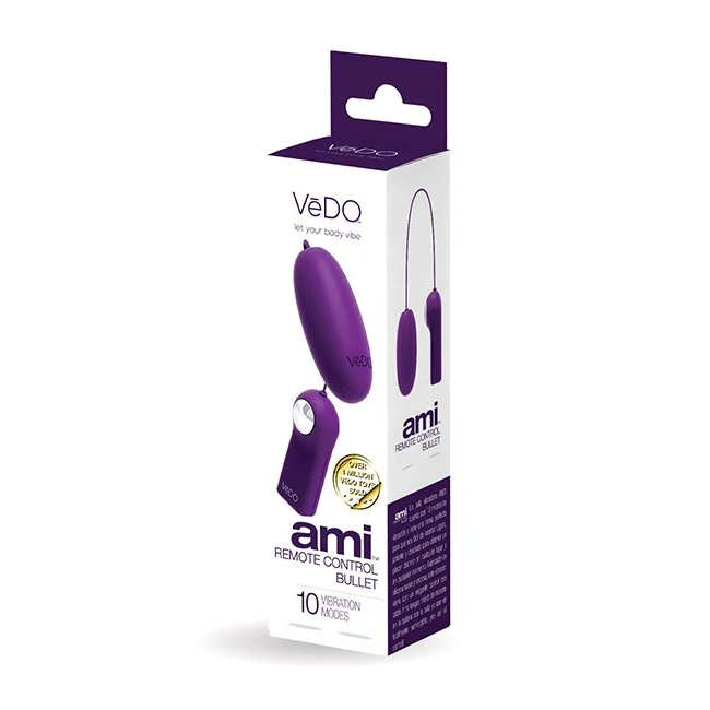 Vedo Ami Remote Control Bullet 12 Pc Display - How It Feels