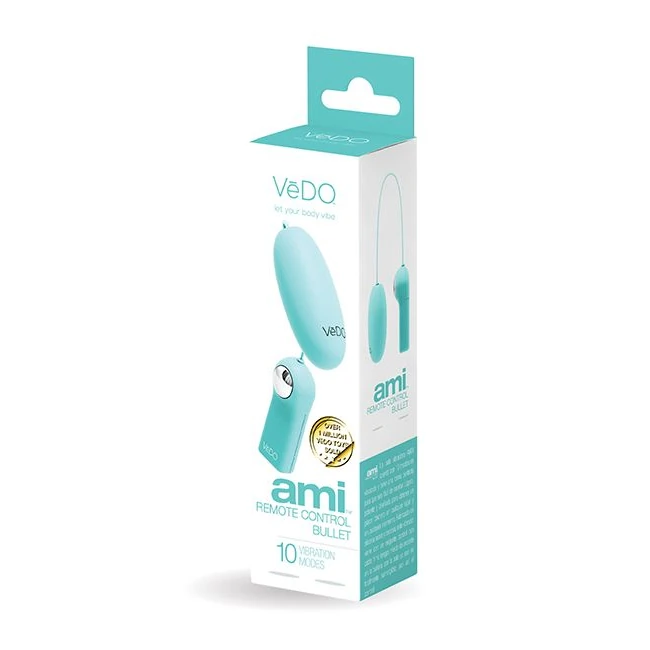 Vedo Ami Remote Control Bullet 12 Pc Display - Vibration Modes
