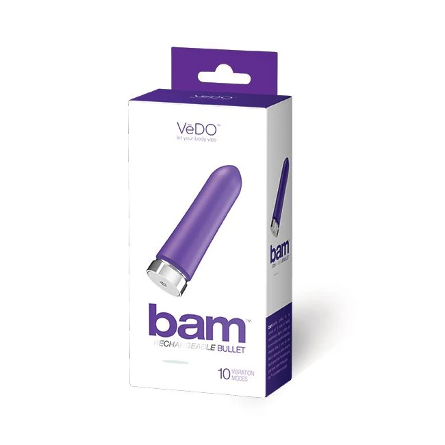 Vedo Bam Rechargeable Bullet into You Indigo - How It Feels