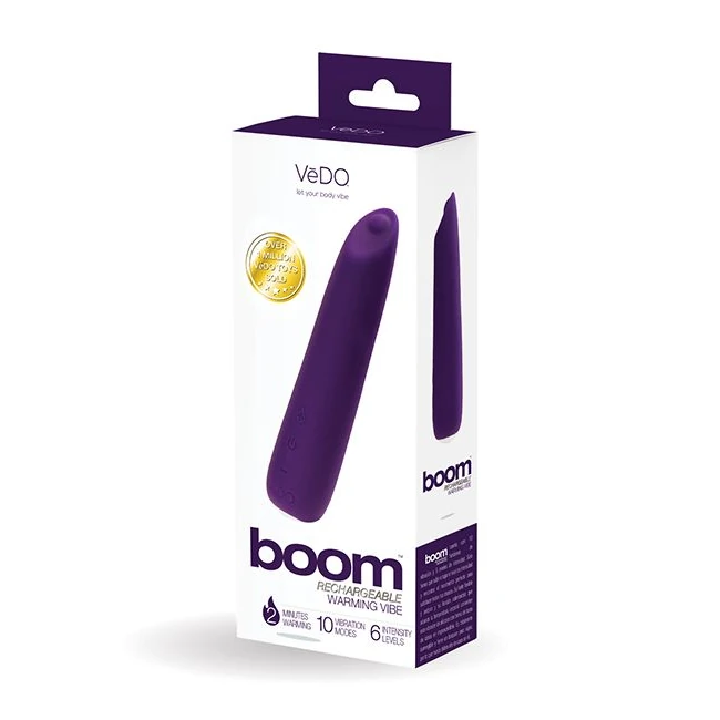 Vedo Boom Rechargeable Warming Vibe - How It Feels