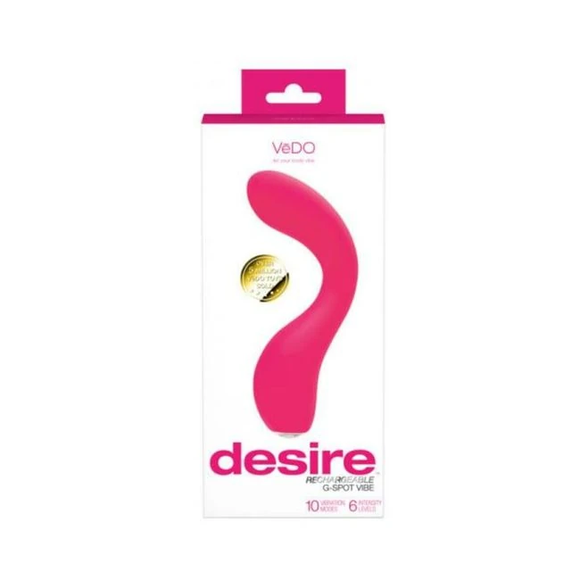Vedo Desire Rechargeable G-spot Vibe - How It Feels