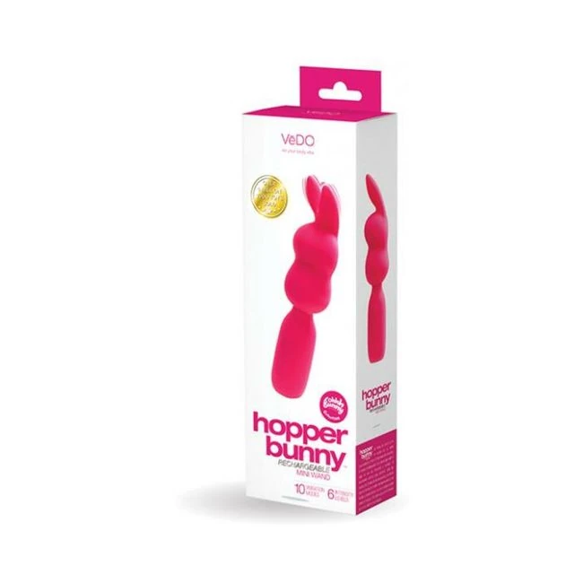 Vedo Hopper Bunny Rechargeable Mini Wand - - How It Feels