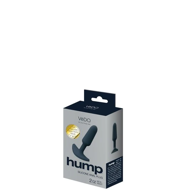 Vedo Hump Silicone Anal Plug - Flared Base and Body-Safe Silicone