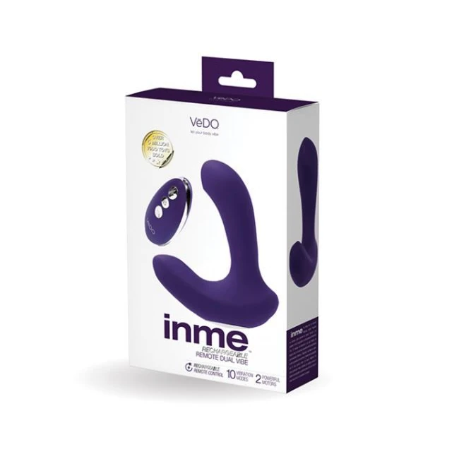 Vedo Inme Dual Vibe W/ Remote Rechargeable - How It Feels