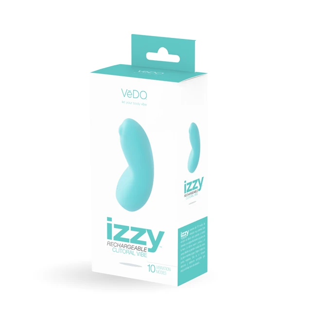 Vedo Izzy Clitoral Vibe Turquoise - Vibration Modes