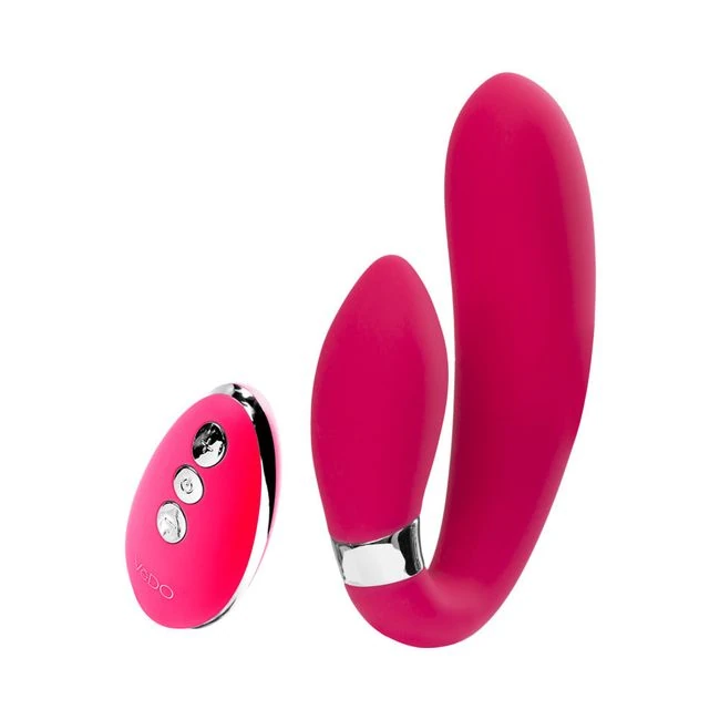 Vedo Jeni C-shaped Dual Motor Vibe with Remote - Vibration Modes