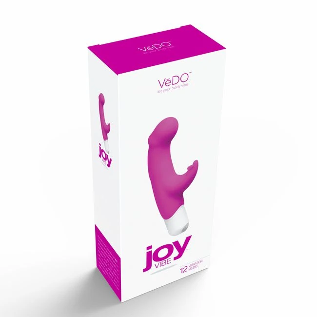 Vedo Joy Mini Vibe Hot in Bed Pink - How It Feels
