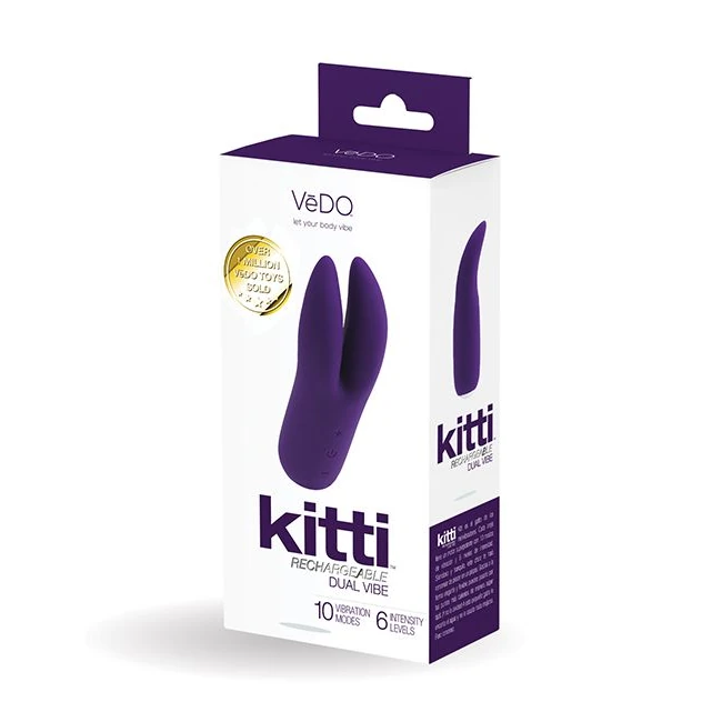 Vedo Kitti Rechargeable Vibe - Experience Intimate Pleasure with the Vedo Kitti Rechargeable Vibe
