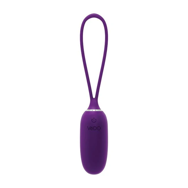 Vedo Kiwi Rechargeable Bullet Insertable Deep Purple - Vibration Modes and Intensity