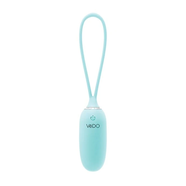 Vedo Kiwi Rechargeable Bullet Insertable Tease Me Turquoise - Vibration Modes
