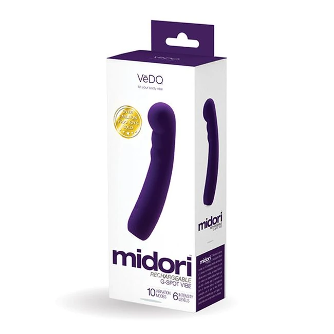 Vedo Midori Rechargeable Gspot Vibe - Vibration Modes