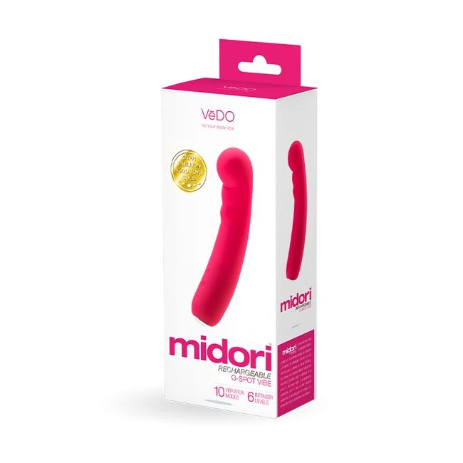 Vedo Midori Rechargeable Gspot Vibe - How It Feels