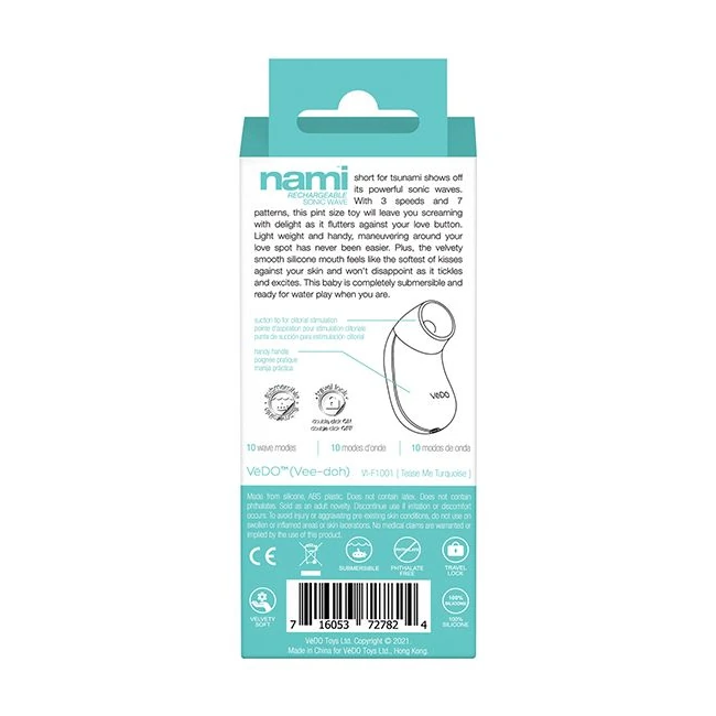 Vedo Nami Sonic Vibe - Vibration Modes