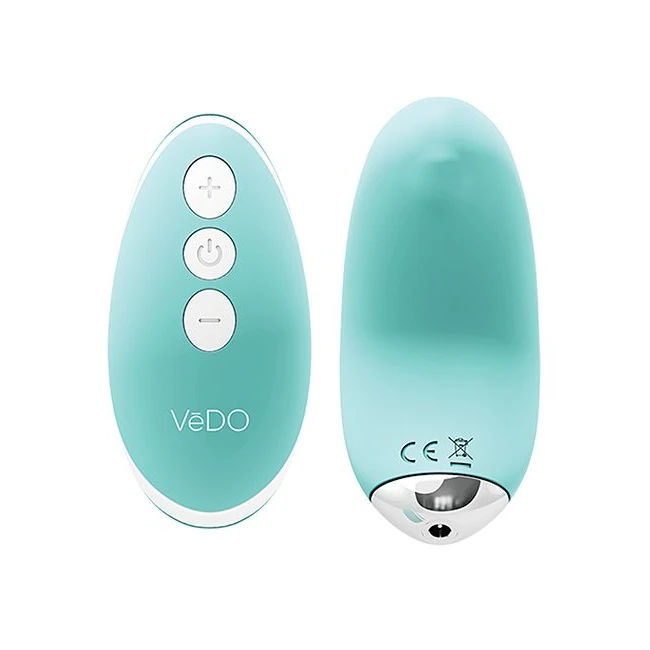 Vedo Niki Rechargeable Panty Vibe Tease Me Turquoise - How It Feels