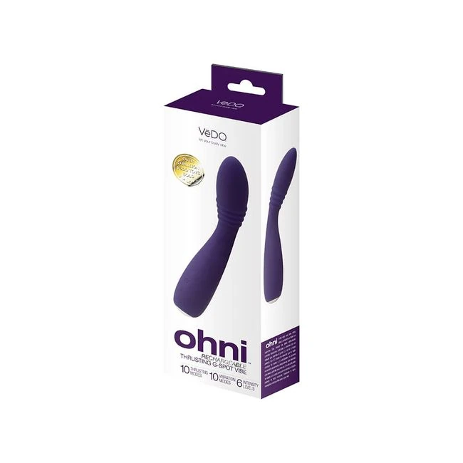 Vedo Ohni G-spot Thrusting Vibe - How It Feels