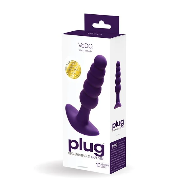 Vedo Plug Rechargeable Anal Plug - How It Feels