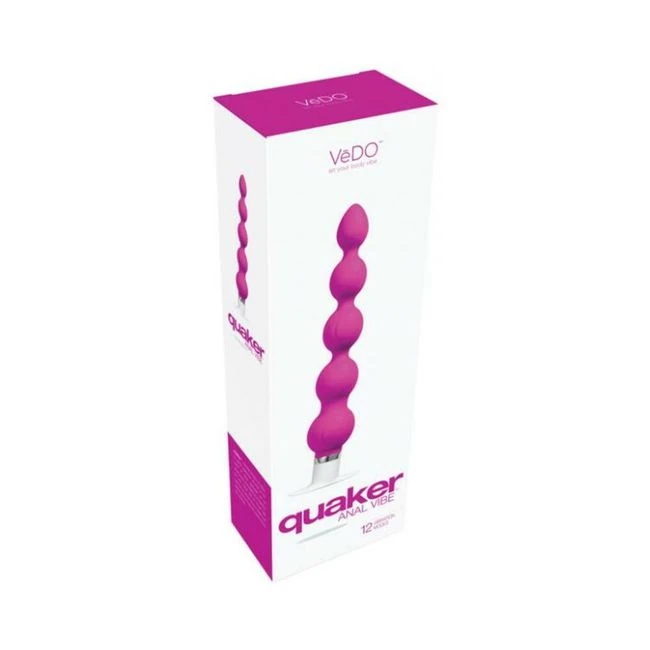 Vedo Quaker Anal Vibe Hot in Bed Pink - What Is the Vedo Quaker Anal Vibe Hot in Bed Pink?