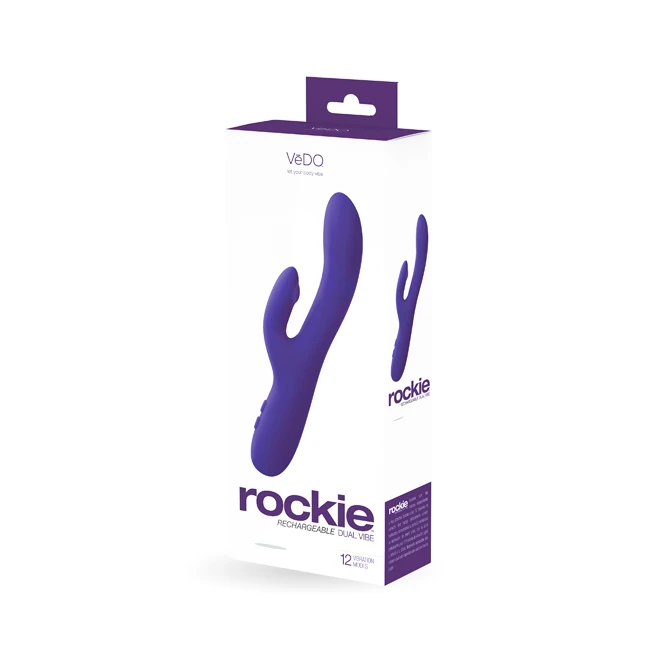 Vedo Rockie Dual Rechargeable Vibe Indigo - How It Feels