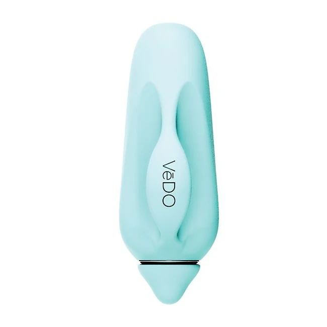 Vedo Vivi Rechargeable Finger Vibe Tease Me Turquoise - How It Feels