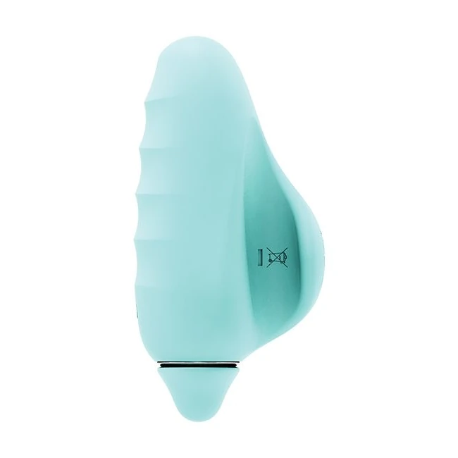 Vedo Vivi Rechargeable Finger Vibe Tease Me Turquoise - Power & Performance