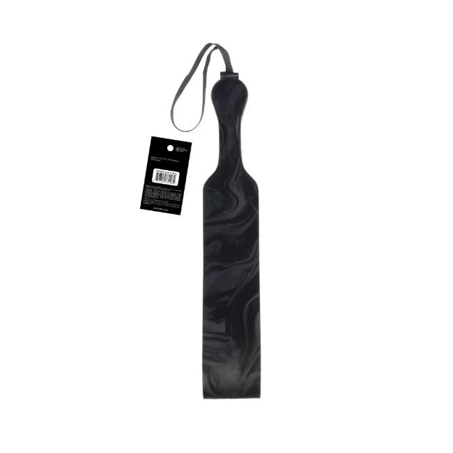 Velvet Noir - Marbled Faux Leather With Metal Accents