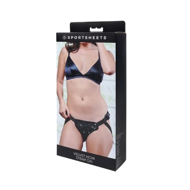 Velvet Noir - Four-Way Harness Adjustment Up to 60 Inches