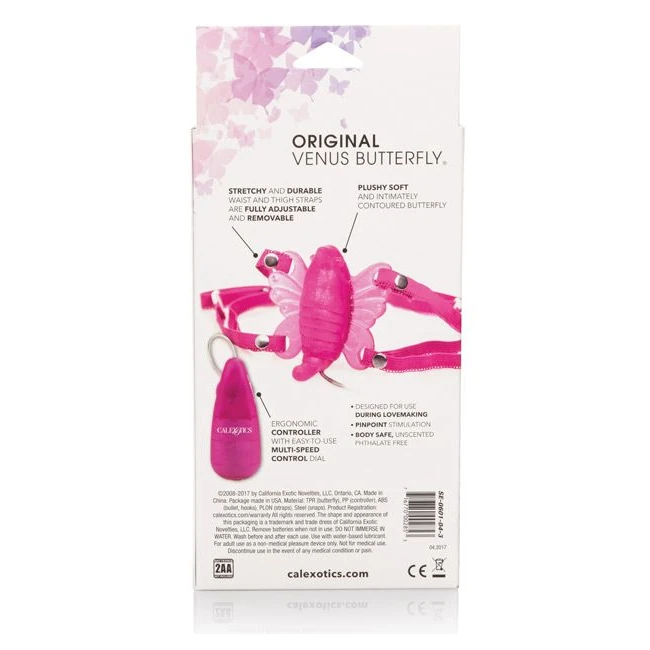 Venus Butterfly-pink - Vibration Modes & Stimulation