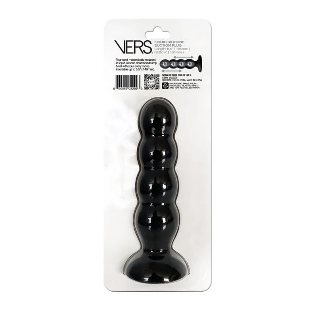 Vers Liquid Silicone Suction Plug - Introducing the VERS Liquid Silicone Suction Plug