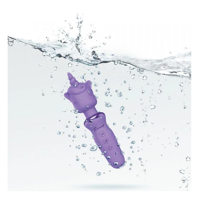 Viben Dreamii Wand Powerful Unicorn Lilac Wand - Velvet-Soft Silicone and Comfort Grip