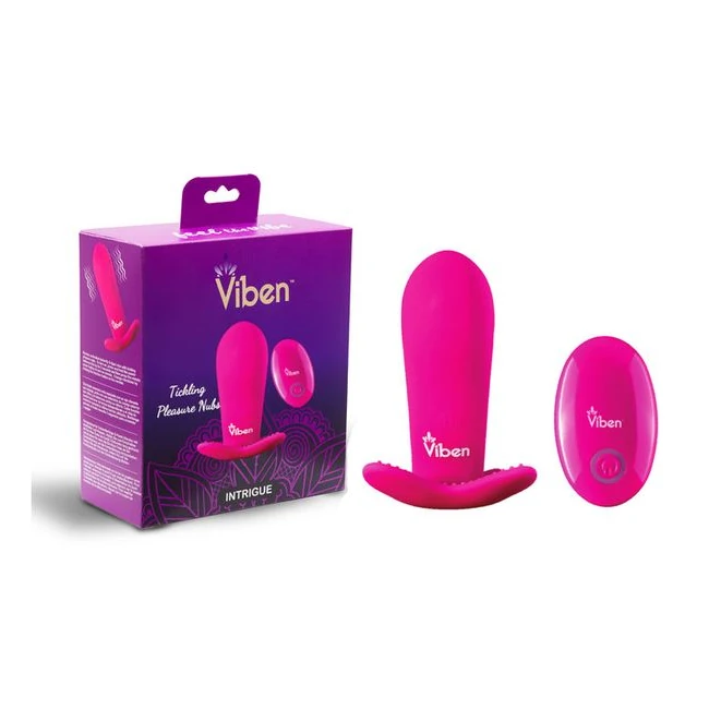 Viben Intrigue Panty Vibe W/ Pleasure Nubs Hot Pink - Vibration Modes and Features