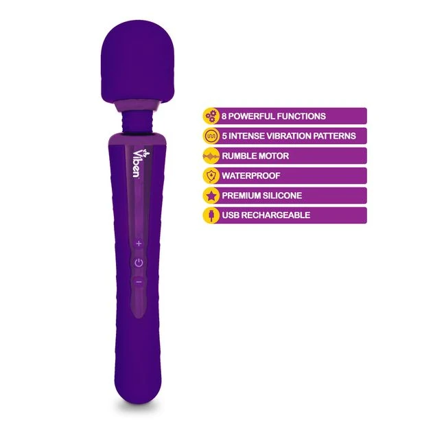Viben Obsession Intense Wand Large Massager - How It Feels