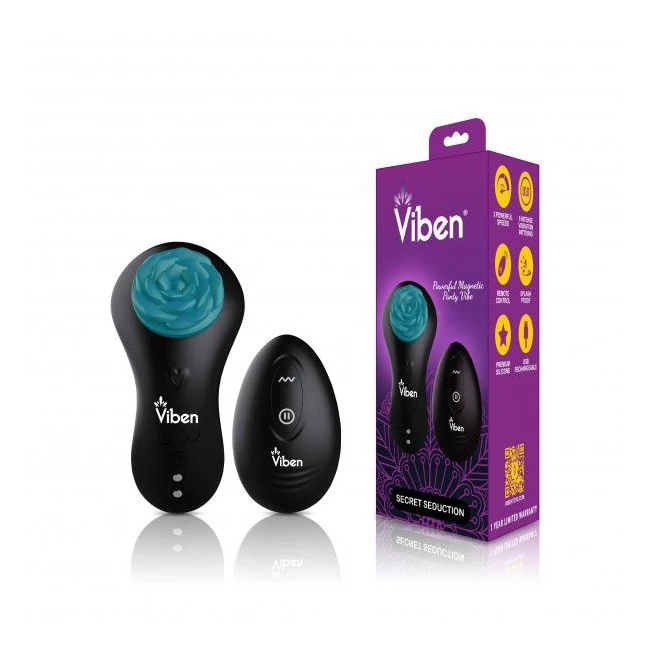 Viben Secret Seduction Panty Vibe Black - Vibration Modes