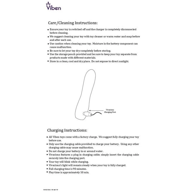 Viben Vivacious 10 Function Bullet - Power & Performance