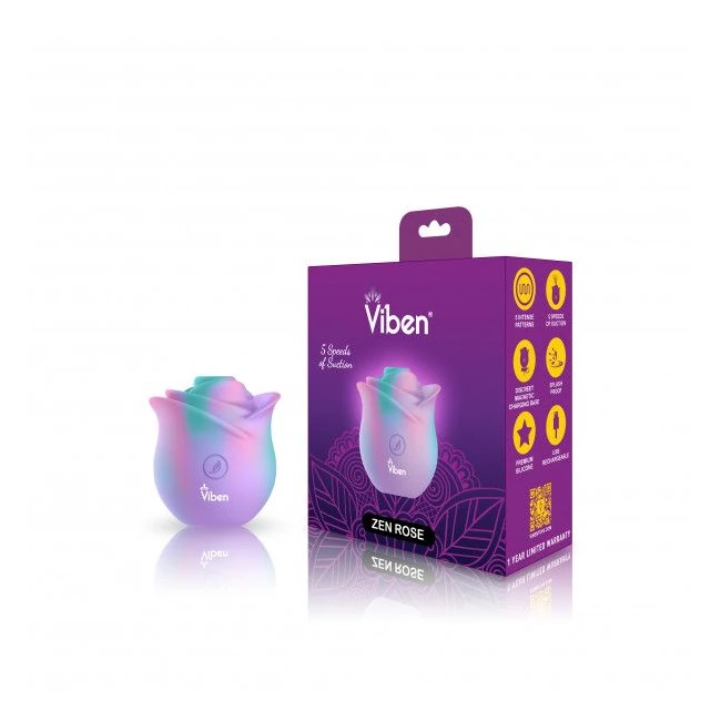 Viben Zen Rose Unicorn - Experience Intimate Bliss with the Viben Zen Rose Unicorn