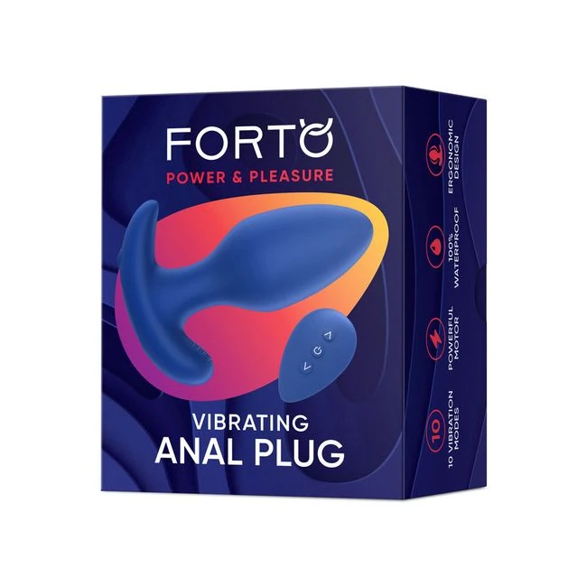 Vibrating Anal Plug - Shape & Comfort