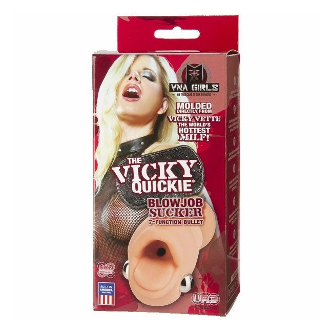 Vicky Vette Deep Throat Sucker - Material Feel and Cleanup
